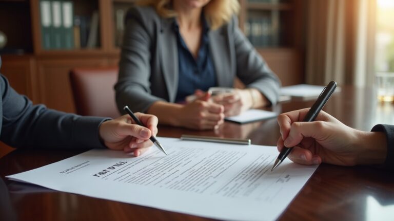 The legal counsel at Corona Probate Law helping Riverside County families from our Corona office meets with clients in the Southern California office addressing critical estate details discussing Appealing a California Probate Court Decision