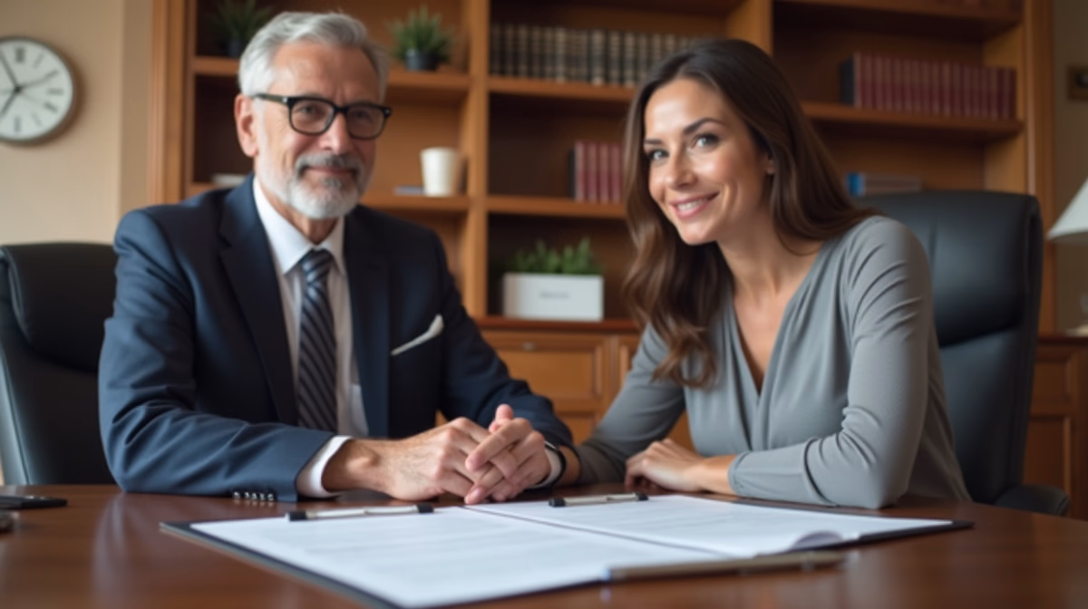 The legal counsel at Corona Probate Law helping Riverside County families from our Corona office meets with clients in the Southern California office addressing critical estate details discussing Applying for Property Tax Exemptions