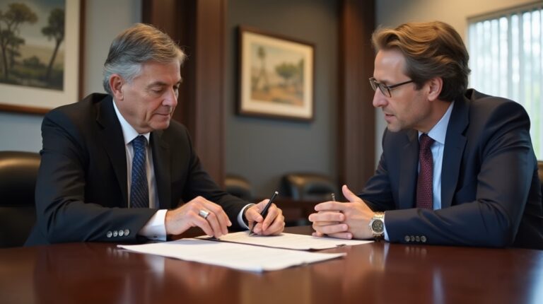 The legal counsel at Corona Probate Law helping Riverside County families from our Corona office meets with clients in the Southern California office addressing critical estate details discussing Asking the Court to Instruct the Trustee