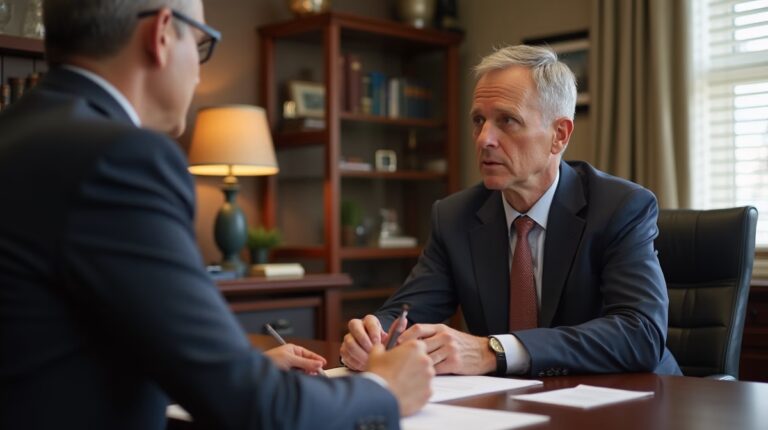 The legal counsel at Corona Probate Law helping Riverside County families from our Corona office meets with clients in the Southern California office addressing critical estate details discussing Attaching a Typed Copy of a Holographic Will