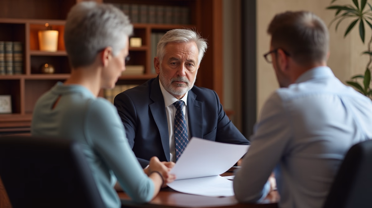 The legal counsel at Corona Probate Law helping Riverside County families from our Corona office meets with clients in the Southern California office addressing critical estate details discussing Average Probate Timeline in California