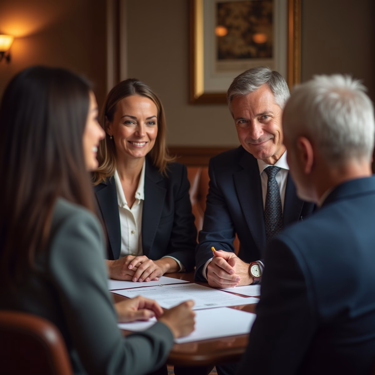The trusts staff working under Managing Partner Steven Farley Bliss assisting Inland Empire families from the Corona office is shown conferring with trustees in the Southern California office addressing complex trust details discussing Can Assets Bypass Probate Even Without Formal Trust Funding