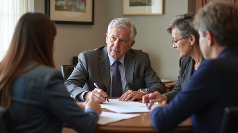 The legal counsel at Corona Probate Law helping Riverside County families from our Corona office meets with clients in the Southern California office addressing critical estate details discussing Can a Trustee Hide Assets from Beneficiaries