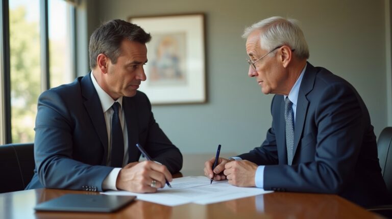 The trusts staff working under Managing Partner Steven Farley Bliss assisting Inland Empire families from the Corona office is shown conferring with trustees in the Southern California office addressing complex trust details discussing Can a trust protect against misaligned tax allocations