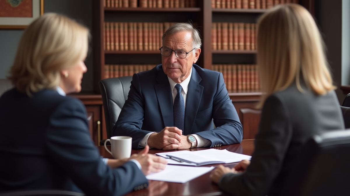 The legal counsel at Corona Probate Law helping Riverside County families from our Corona office meets with clients in the Southern California office addressing critical estate details discussing Contesting a Will That Conflicts With a Trust