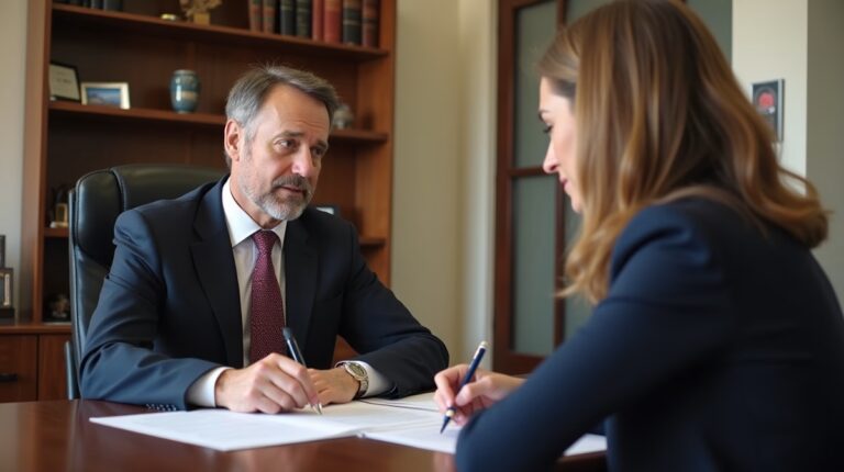 The legal counsel at Corona Probate Law helping Riverside County families from our Corona office meets with clients in the Southern California office addressing critical estate details discussing Deadline to Contest a Will in California