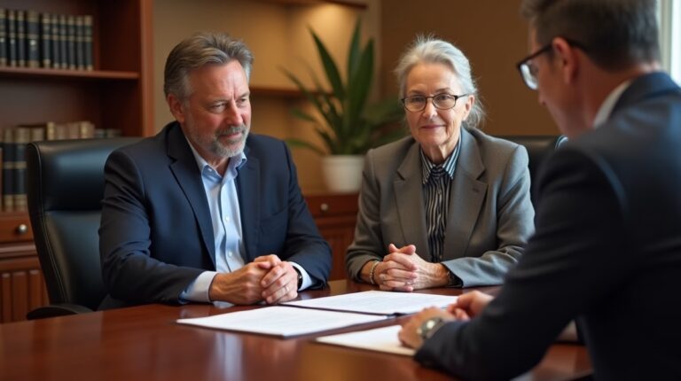 The legal counsel working under Managing Partner Steven Farley Bliss assisting Riverside County families from the Corona office consults with executors to manage the wills process to execute vital petitions discussing Divorce Decrees and PostDeath Debt