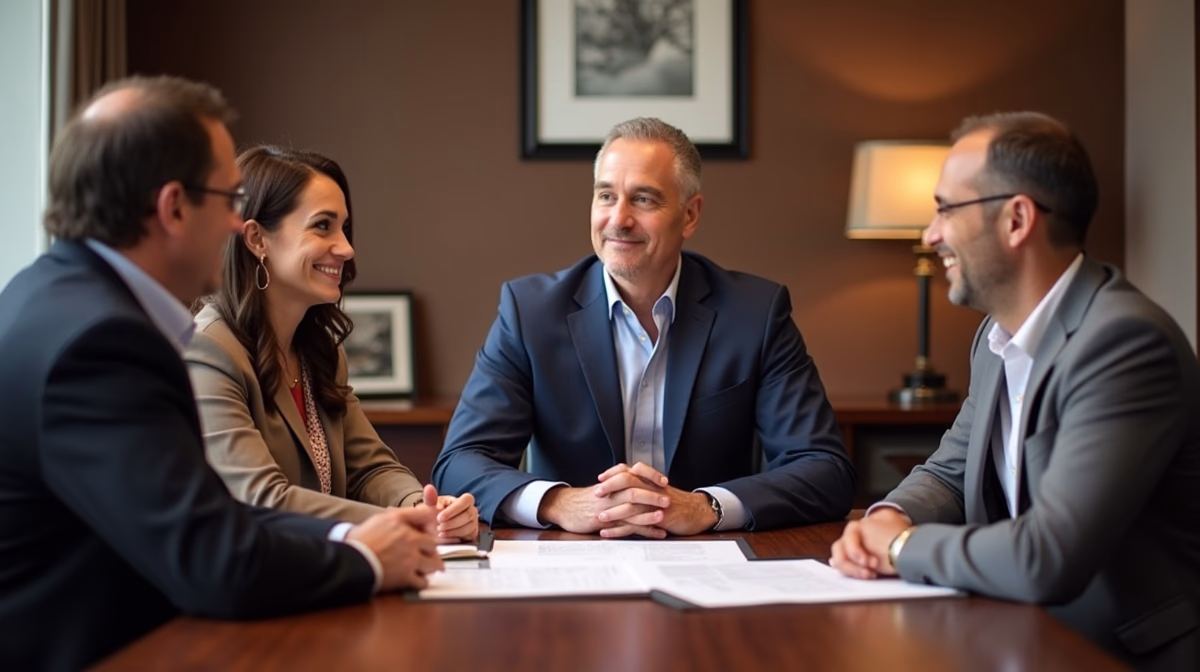 The legal counsel at Corona Probate Law helping Riverside County families from our Corona office meets with clients in the Southern California office addressing critical estate details discussing Does the Surviving Spouse Have Priority