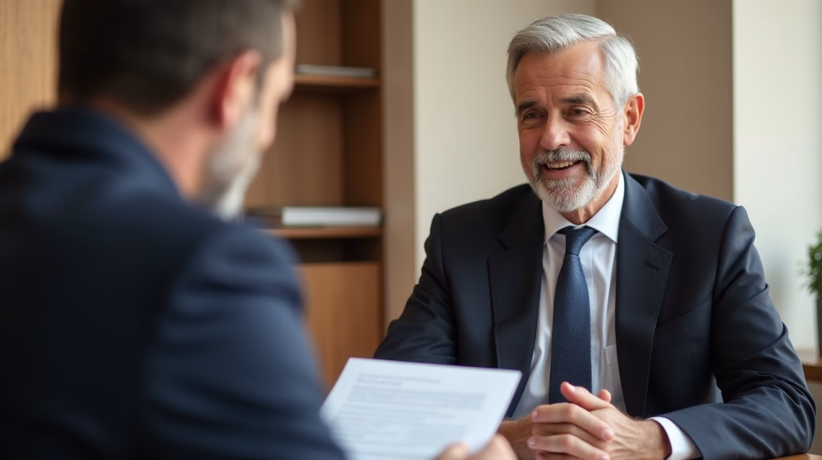 The legal counsel at Corona Probate Law helping Riverside County families from our Corona office meets with clients in the Southern California office addressing critical estate details discussing Executor Buying Corona Estate Property