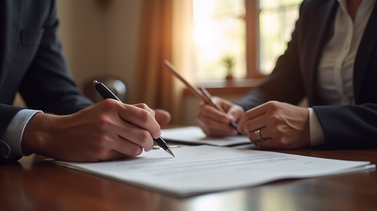 The legal counsel at Corona Probate Law helping Riverside County families from our Corona office meets with clients in the Southern California office addressing critical estate details discussing Executor Liability After Closing