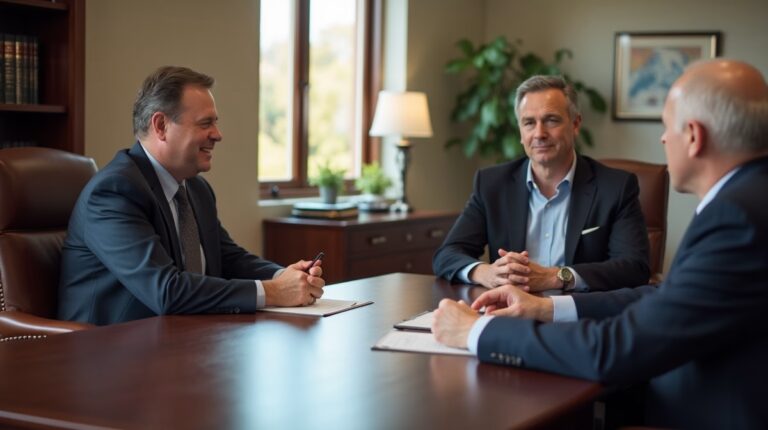 The legal counsel at Corona Probate Law helping Riverside County families from our Corona office meets with clients in the Southern California office addressing critical estate details discussing Executor Reimbursement for Expenses