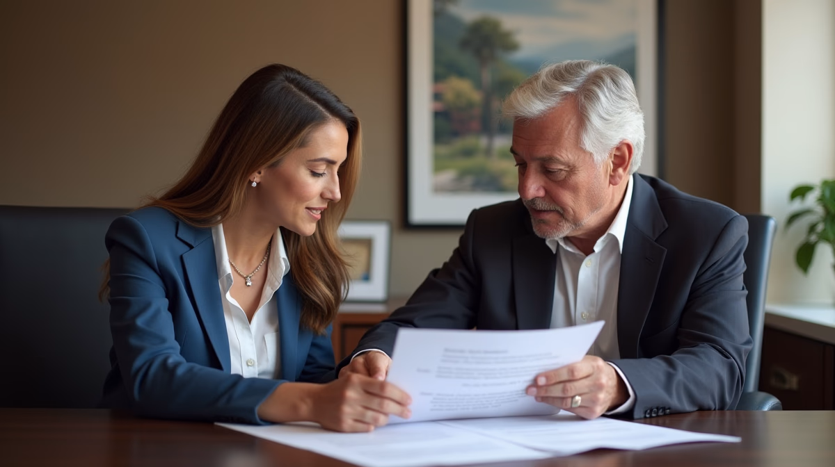The trusts staff working under Managing Partner Steven Farley Bliss assisting Inland Empire families from the Corona office is shown conferring with trustees in the Southern California office addressing complex trust details discussing How Do I Obtain a Protective Order in Litigation