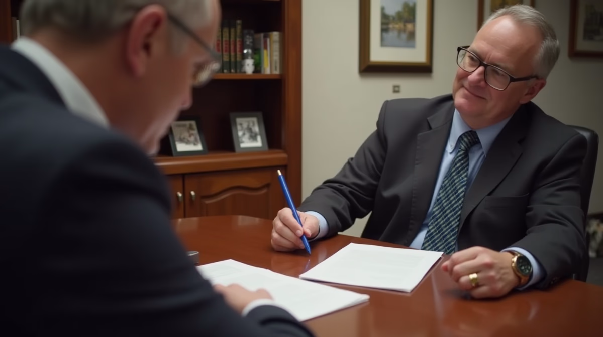 The trusts staff working under Managing Partner Steven Farley Bliss assisting Inland Empire families from the Corona office is shown conferring with trustees in the Southern California office addressing complex trust details discussing How Does Beneficiary Bankruptcy Affect Litigation