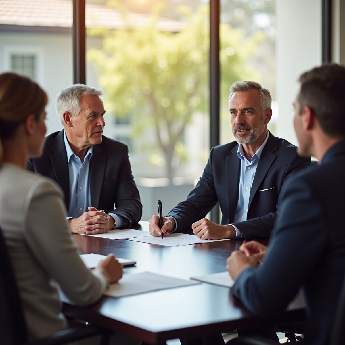 The trusts staff working under Managing Partner Steven Farley Bliss assisting Inland Empire families from the Corona office is shown conferring with trustees in the Southern California office addressing complex trust details discussing How Does a GRAT Work and Why the Gift Tax Concern