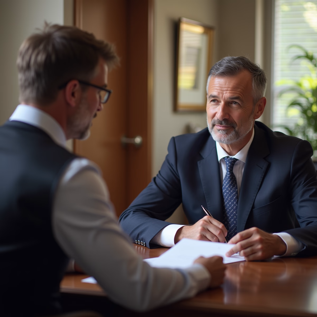 The trusts staff working under Managing Partner Steven Farley Bliss assisting Inland Empire families from the Corona office is shown conferring with trustees in the Southern California office addressing complex trust details discussing How Does a GenerationSkipping Trust Protect Assets