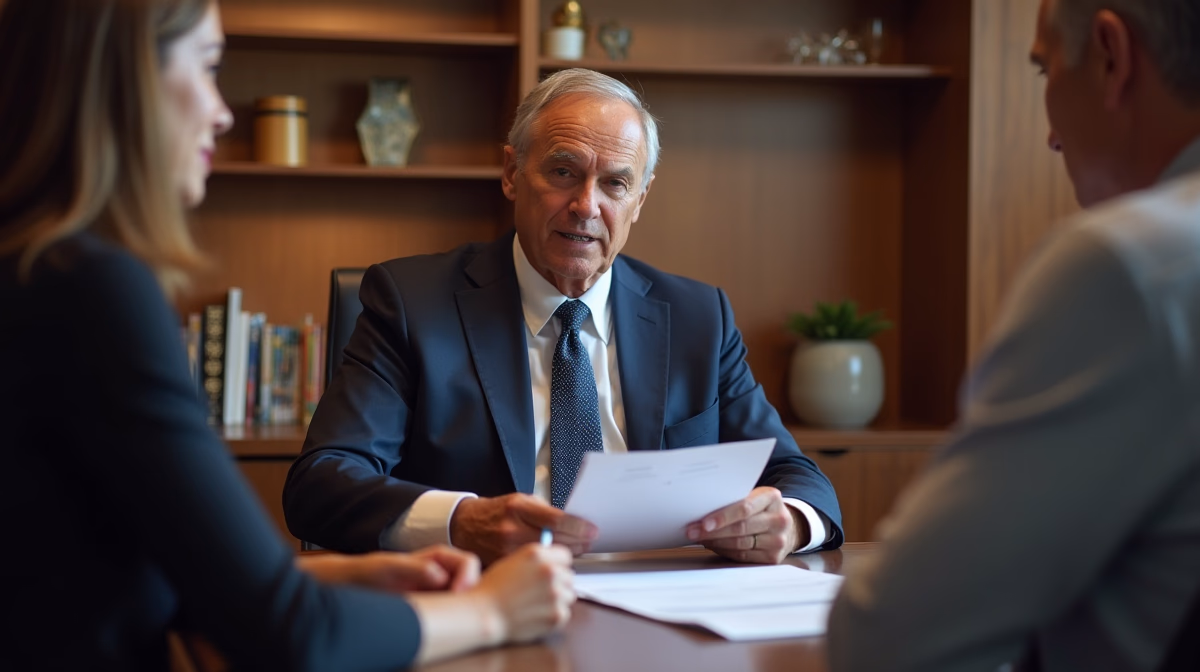 The trusts staff working under Managing Partner Steven Farley Bliss assisting Inland Empire families from the Corona office is shown conferring with trustees in the Southern California office addressing complex trust details discussing How can professional mediation prevent trust litigation