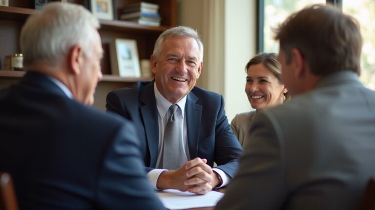 The trusts staff working under Managing Partner Steven Farley Bliss assisting Inland Empire families from the Corona office is shown conferring with trustees in the Southern California office addressing complex trust details discussing How do key participants interact within a generation skipping trust