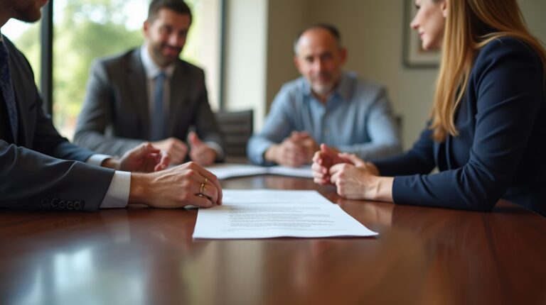 The trusts staff working under Managing Partner Steven Farley Bliss assisting Inland Empire families from the Corona office is shown conferring with trustees in the Southern California office addressing complex trust details discussing How do life insurance policies interact with a trust