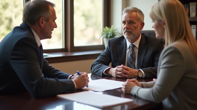The trusts staff working under Managing Partner Steven Farley Bliss assisting Inland Empire families from the Corona office is shown conferring with trustees in the Southern California office addressing complex trust details discussing How do timeline checklists help trustees avoid legal deadlines