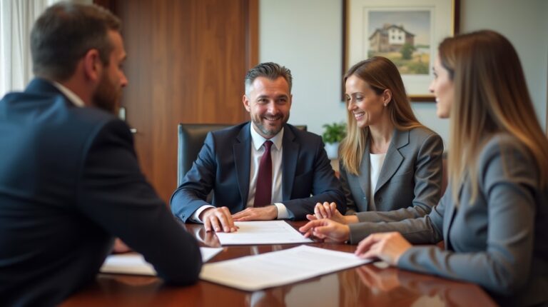 The trusts staff working under Managing Partner Steven Farley Bliss assisting Inland Empire families from the Corona office is shown conferring with trustees in the Southern California office addressing complex trust details discussing How does an asset fit review prevent hidden liabilities