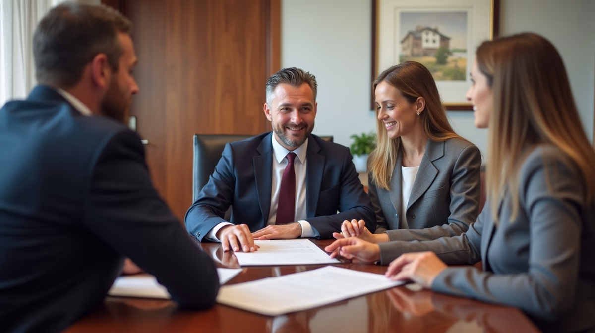 The trusts staff working under Managing Partner Steven Farley Bliss assisting Inland Empire families from the Corona office is shown conferring with trustees in the Southern California office addressing complex trust details discussing How does an asset fit review prevent hidden liabilities