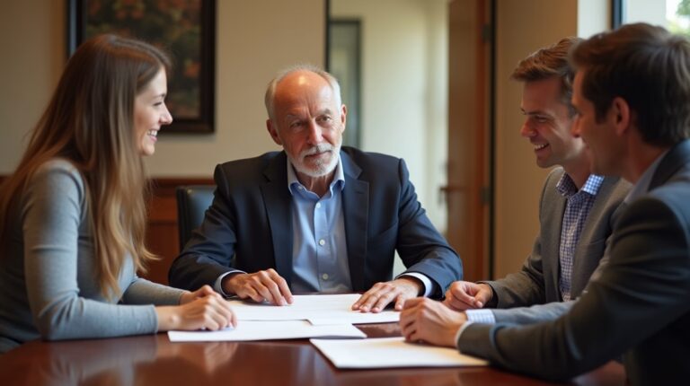 The legal counsel at Corona Probate Law helping Riverside County families from our Corona office meets with clients in the Southern California office addressing critical estate details discussing Republish if I Amend the Petition