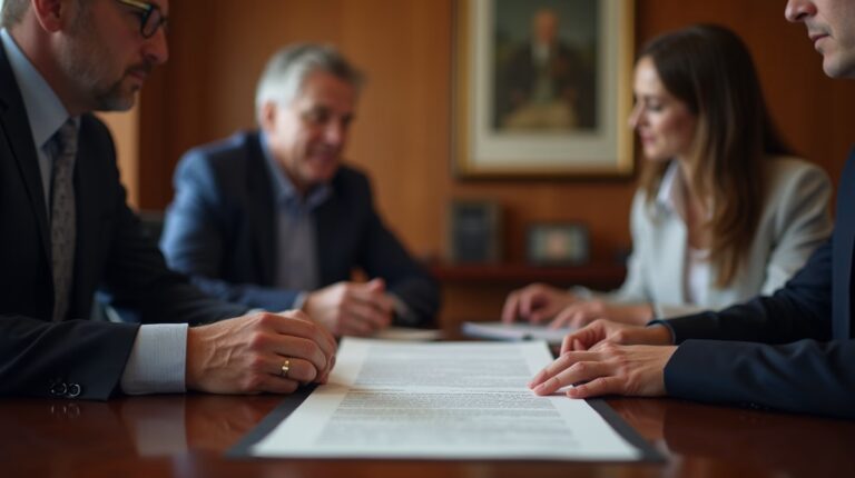 The legal counsel at Corona Probate Law helping Riverside County families from our Corona office meets with clients in the Southern California office addressing critical estate details discussing Requesting a DNA Test in Probate
