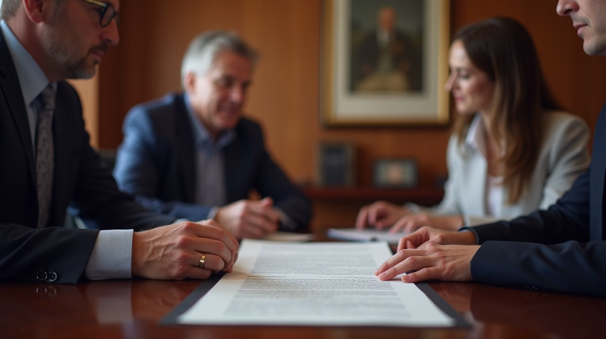 The legal counsel at Corona Probate Law helping Riverside County families from our Corona office meets with clients in the Southern California office addressing critical estate details discussing Requesting a DNA Test in Probate