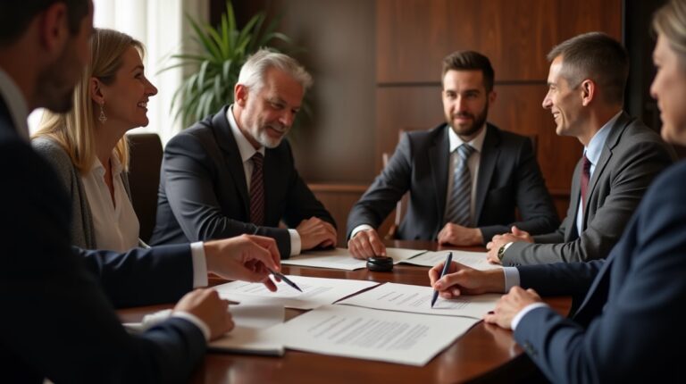 The trusts staff working under Managing Partner Steven Farley Bliss assisting Inland Empire families from the Corona office is shown conferring with trustees in the Southern California office addressing complex trust details discussing Requirements for Trust Certification