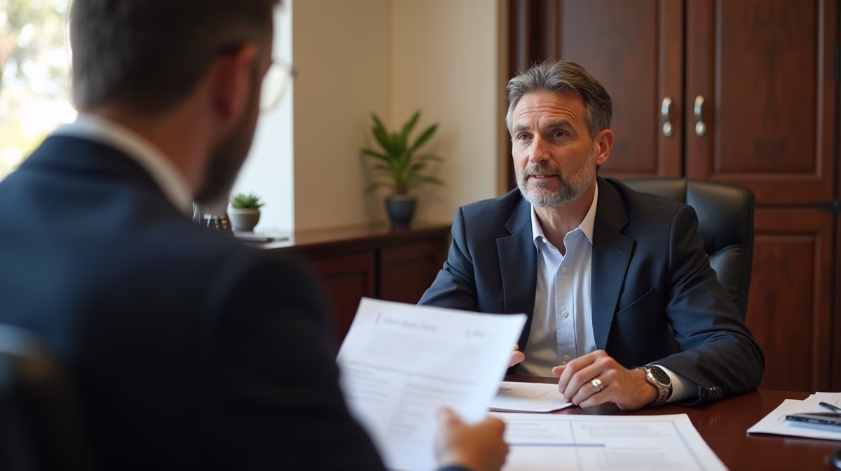 The legal counsel at Corona Probate Law helping Riverside County families from our Corona office meets with clients in the Southern California office addressing critical estate details discussing Revoking a Transfer on Death Deed