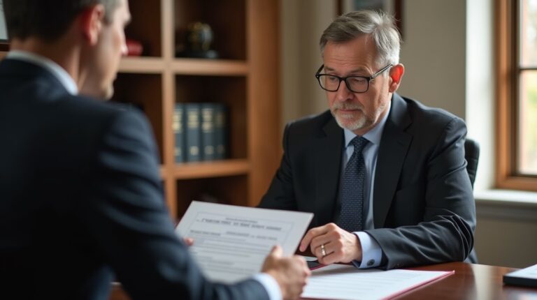 The legal counsel at Corona Probate Law helping Riverside County families from our Corona office meets with clients in the Southern California office addressing critical estate details discussing Right to Monthly Trust Statements
