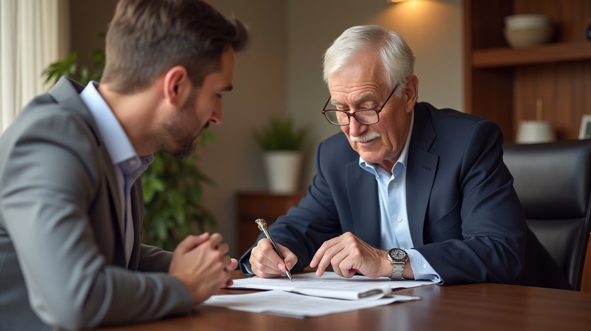 The legal counsel at Corona Probate Law helping Riverside County families from our Corona office meets with clients in the Southern California office addressing critical estate details discussing Right to See the Entire Trust Document