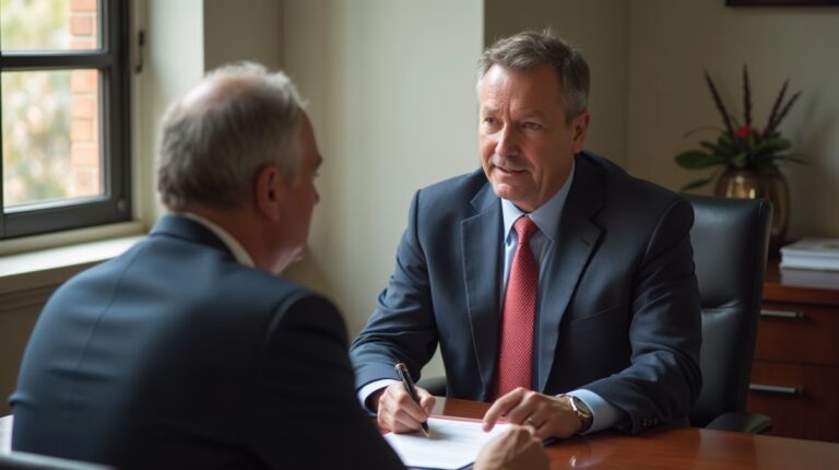 The legal counsel at Corona Probate Law helping Riverside County families from our Corona office meets with clients in the Southern California office addressing critical estate details discussing Right to See the Original Trust Document