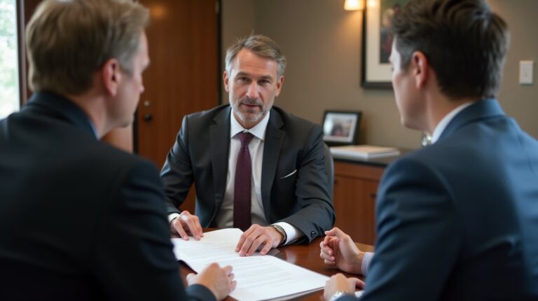 The legal counsel at Corona Probate Law helping Riverside County families from our Corona office meets with clients in the Southern California office addressing critical estate details discussing Risks of Distributing Assets Too Early