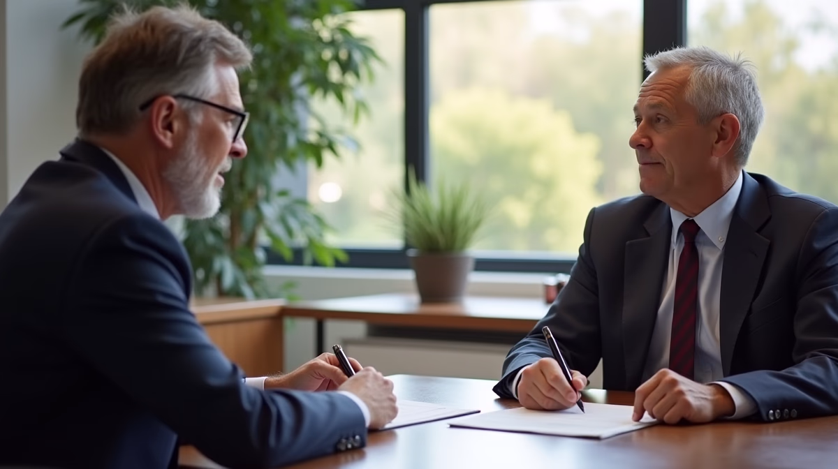The legal counsel at Corona Probate Law helping Riverside County families from our Corona office meets with clients in the Southern California office addressing critical estate details discussing Scheduling a Hearing for a Corona Estate