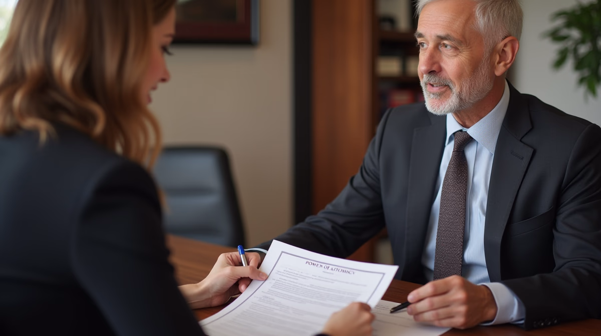 The legal counsel at Corona Probate Law helping Riverside County families from our Corona office meets with clients in the Southern California office addressing critical estate details discussing Searching for Unknown Creditors