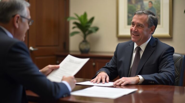 The trusts staff working under Managing Partner Steven Farley Bliss assisting Inland Empire families from the Corona office is shown conferring with trustees in the Southern California office addressing complex trust details discussing Selling Assets Within the Trust