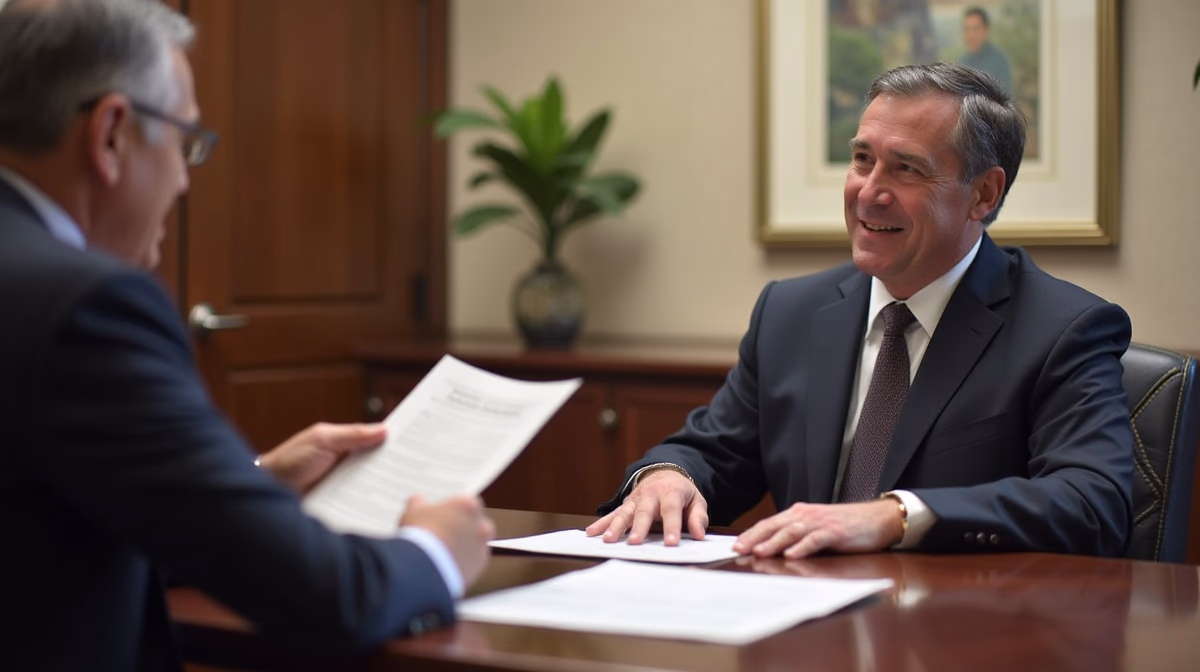 The trusts staff working under Managing Partner Steven Farley Bliss assisting Inland Empire families from the Corona office is shown conferring with trustees in the Southern California office addressing complex trust details discussing Selling Assets Within the Trust