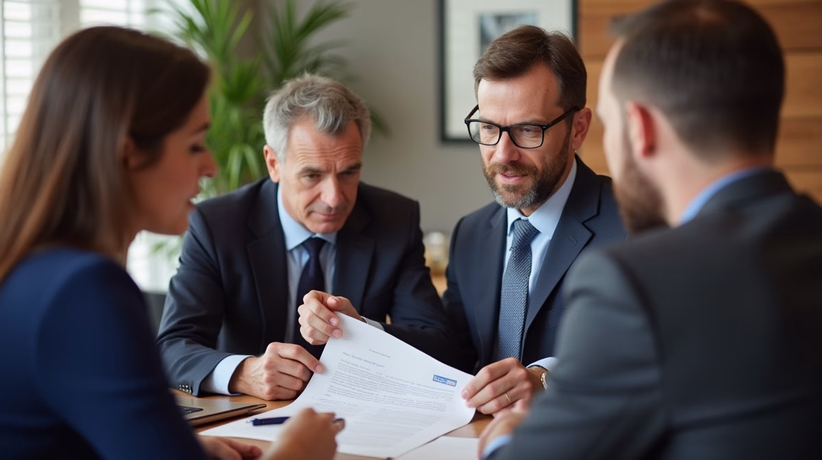 The legal counsel at Corona Probate Law helping Riverside County families from our Corona office meets with clients in the Southern California office addressing critical estate details discussing Serve Notice Personally or by Mail