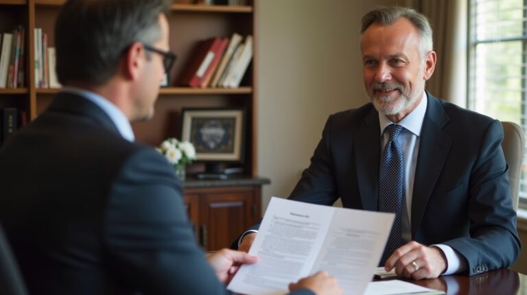The legal counsel at Corona Probate Law helping Riverside County families from our Corona office meets with clients in the Southern California office addressing critical estate details discussing Serving Notice to Incapacitated Persons