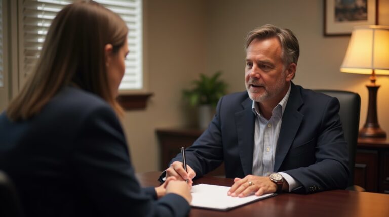 The legal counsel at Corona Probate Law helping Riverside County families from our Corona office meets with clients in the Southern California office addressing critical estate details discussing Statute of Limitations for Litigation