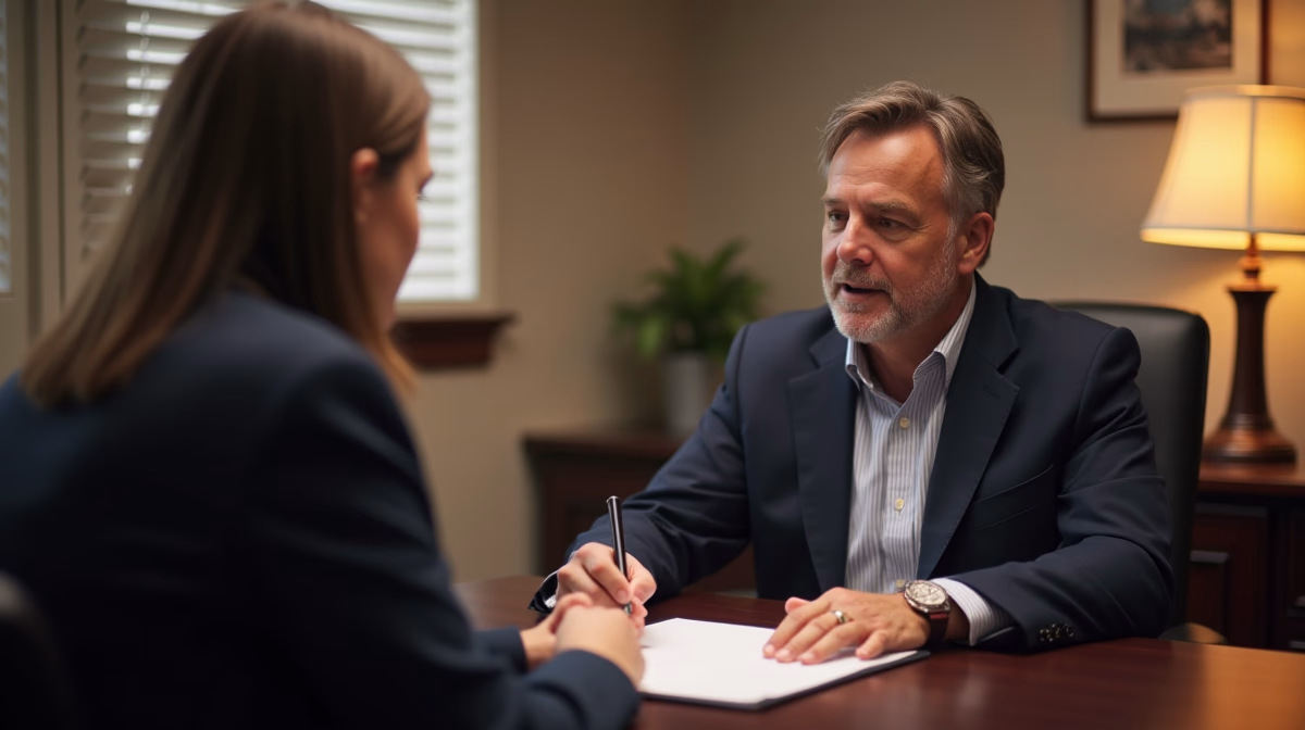 The legal counsel at Corona Probate Law helping Riverside County families from our Corona office meets with clients in the Southern California office addressing critical estate details discussing Statute of Limitations for Litigation