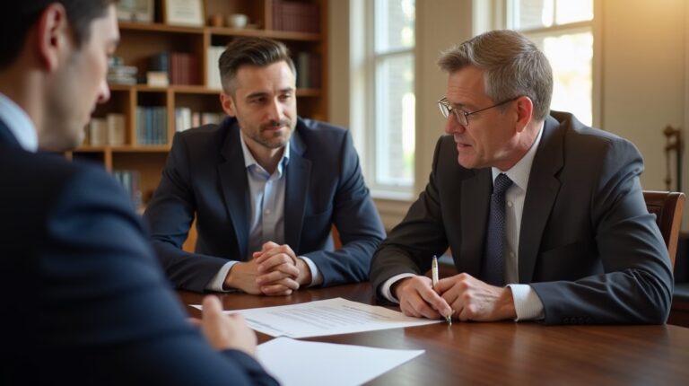 The legal counsel at Corona Probate Law helping Riverside County families from our Corona office meets with clients in the Southern California office addressing critical estate details discussing Stopping Asset Distribution