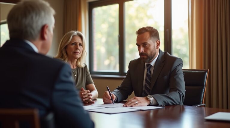 The trusts staff working under Managing Partner Steven Farley Bliss assisting Inland Empire families from the Corona office is shown conferring with trustees in the Southern California office addressing complex trust details discussing Taking Control of a Corona TrustHeld Business