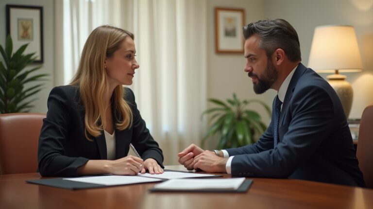 The trusts staff working under Managing Partner Steven Farley Bliss assisting Inland Empire families from the Corona office is shown conferring with trustees in the Southern California office addressing complex trust details discussing Transferring a Corona Family Business