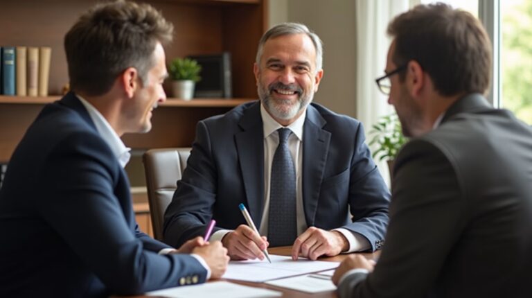 The trusts staff working under Managing Partner Steven Farley Bliss assisting Inland Empire families from the Corona office is shown conferring with trustees in the Southern California office addressing complex trust details discussing Trust Administration vs Court Conservatorships