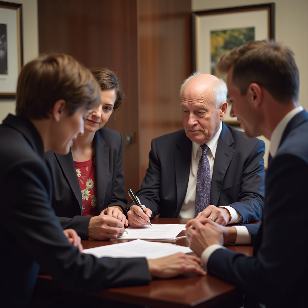 The trusts staff working under Managing Partner Steven Farley Bliss assisting Inland Empire families from the Corona office is shown conferring with trustees in the Southern California office addressing complex trust details discussing What Assets Present the Biggest Challenges for Irrevocable Trusts
