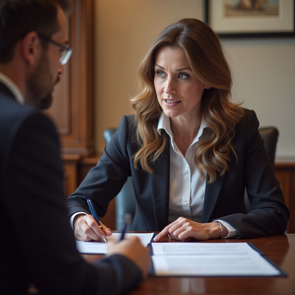 The legal counsel at Corona Probate Law helping Riverside County families from our Corona office meets with clients in the Southern California office addressing critical estate details discussing What Causes Probate Delays in Riverside County