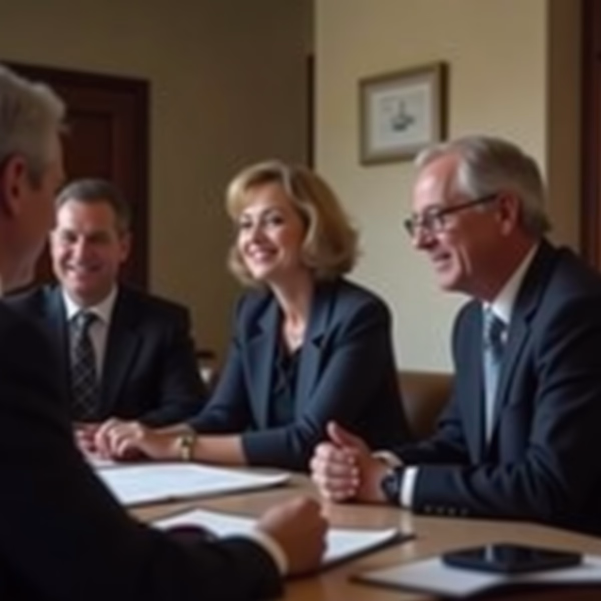 The trusts staff working under Managing Partner Steven Farley Bliss assisting Inland Empire families from the Corona office is shown conferring with trustees in the Southern California office addressing complex trust details discussing What Debts Will the Trust Pay