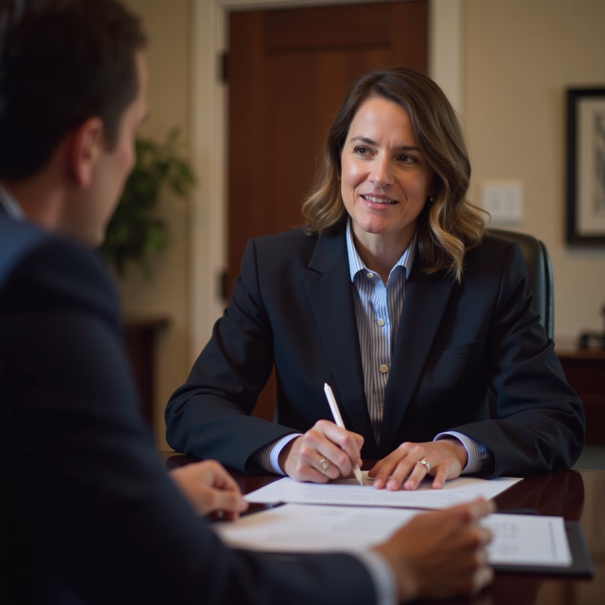 The legal counsel at Corona Probate Law helping Riverside County families from our Corona office meets with clients in the Southern California office addressing critical estate details discussing What Determines Payment Priority in Probate